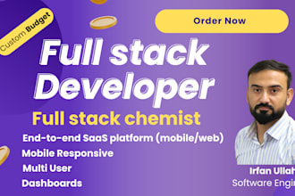 develop full stack websites using mern, python flask, django