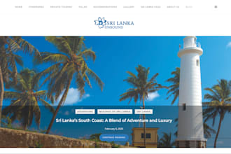 create a responsive portfolio or blog website