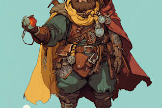 dnd character art and dnd character art