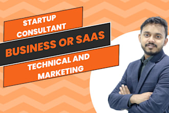 be your technical startup consultant for business or saas