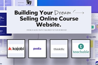 build high converting online course funnels with kajabi, thinkific, or podia