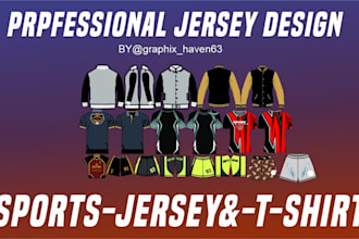 do custom jersey design or sublimation rashguard design