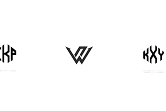 make a creative minimalist wordmark logo