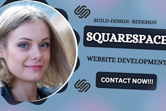 do german squarespace website design or redesign,  ecommerce squarespace