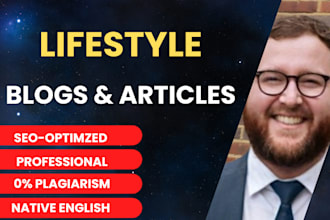 write travel, vacation, and lifestyle blogs and articles