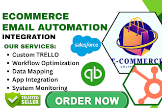 integrate shopify to hubspot using zapier for ecommerce email automation trello