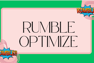 do rumble promotion optimize rumble channel to attract rumble audiences