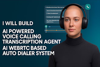 develop ai powered voice dialer calling restaurant dashboard menu ordering agent