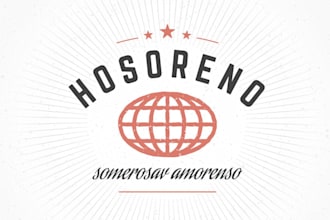 design a modern globe logo without any copyright concept