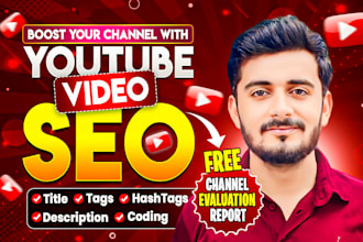 manage and promote your youtube channel with expert SEO