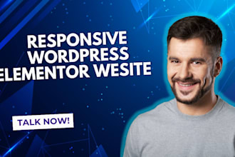 responsive wordpress elementor website