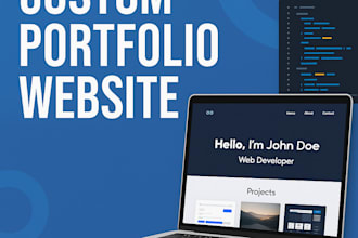 create a modern personal portfolio website using react