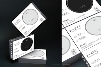 design label and product packaging design and box packaging