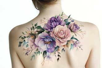 custom a geometric realism in black and grey tattoo design