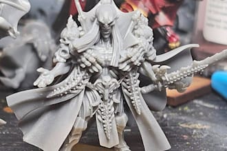 sculpt table top miniature, 3d wargame,dnd, warhammer, 3d statue for 3d printing