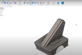 3d cad modelling on fusion 360