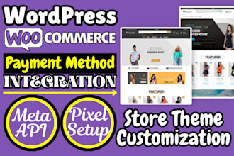 install wordpress google meta woocommerce payment API facebook pixel setup