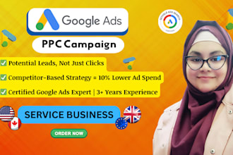 run google ads PPC campaign for local business in UK USA for calls leads