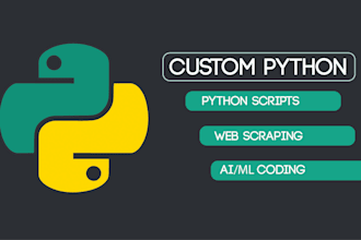 do python web scraping, data mining and python projects