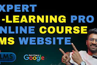 build website for selling courses,seo one page,affiliate web