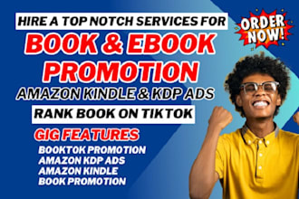 do social media booktok promotion tiktok ebook marketing kdp ads amazon kindle