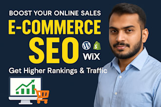 optimize ecommerce SEO for shopify, wordpress, wix, and more