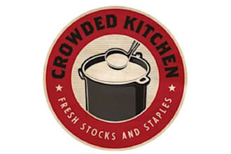 design thrilling monogram crowded kitchen logo