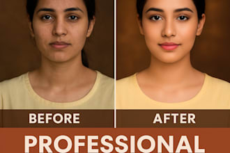 do professional photo editing, retouching and color correction