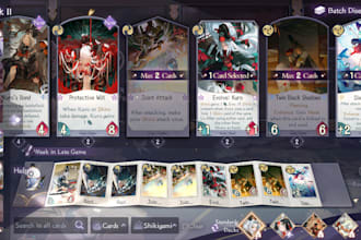 do 2d 3d unity nft card game multiplayer living trading card  games development
