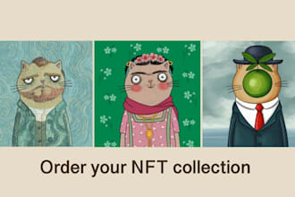create a unique custom nft collection for you