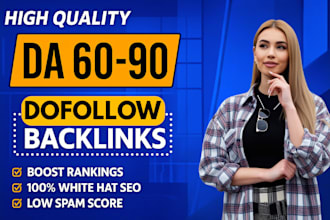 increase you website authority with da 90 dofollow permanent backlinks