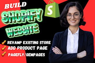design irresistible product shopify store landing page gempages and pagefly