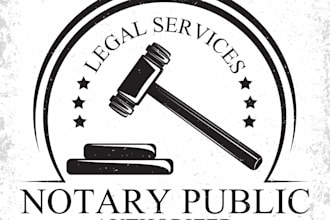 design a modern lawyer logo without any copyright concept