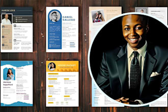 craft a modern, eye catching resume and cover letter to land interviews