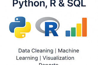 do data science projects using python, r, and sql