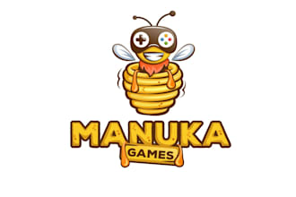 design a warm and eye catching gaming server logo