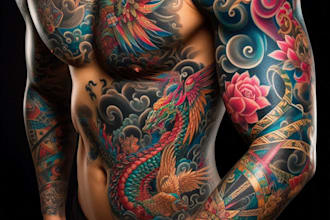 do realistic tattoo, tattoo sleeve design,