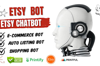 develop craigslist bot, auto buying bot, etsy bot, streaming bot, monitor bot