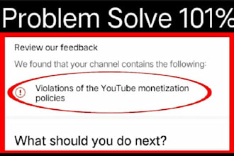 fix youtube monetization issues copyright and adsense problem reused