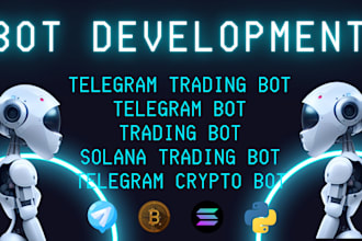 develop telegram bot telegram trading bot telegram crypto bot solana trading bot