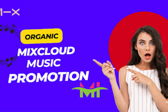 do organic mixcloud music promotion or mixtape to grow your music listeners