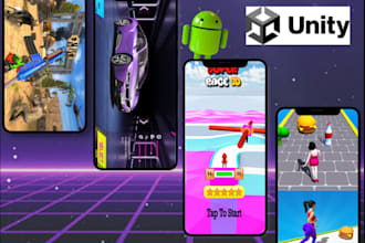 be your unity game developer 2d unity game development 3d unity game development