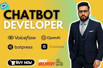 do chatbot development with voiceflow, botpress, chatbase