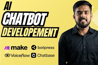 do chatbot development with voiceflow, botpress, chatbase