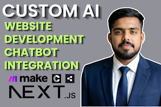 do ai chatbot development, chatbot integration, chatbot app as ai developer
