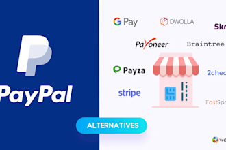 create paypal business account, wise, stripe, skrill, high risk payment gateway