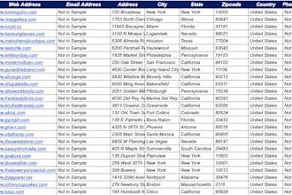 provide verified ecommerce sellers email leads list