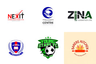 design a modern, vintage or professional logo for your brand