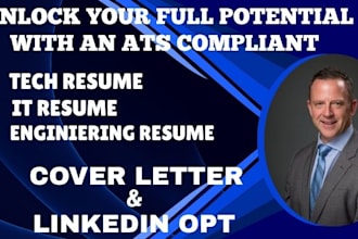 craft and deliver a professional ats tech, executive, engineering resume service