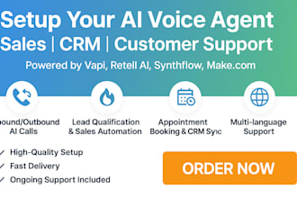 do ai voice agent makecom vapi ai synthflow ai, retell ai, eleven lab, twilio